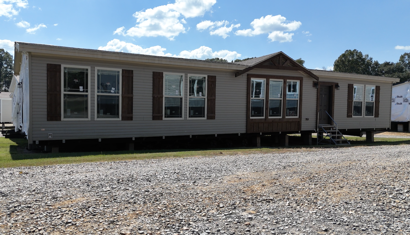 Double wide manufactured homes